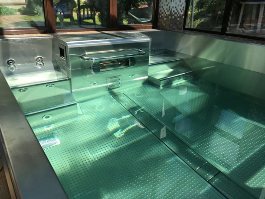 استخر زیرزمینی مدولار زیبا Hydromassage Garden Frame Frame Swim Spa Luxury 12x24 استخر زیرزمینی