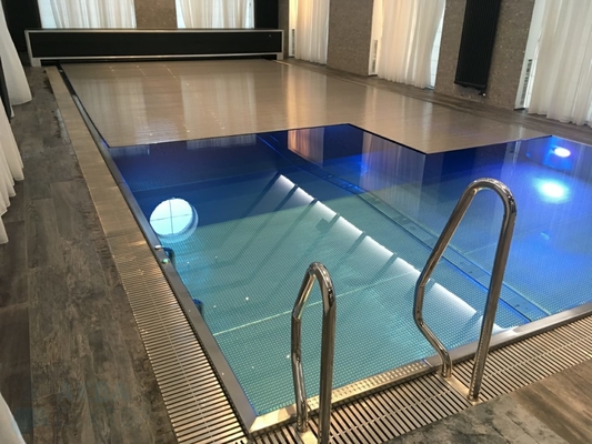 استخر زیرزمینی مدولار زیبا Hydromassage Garden Frame Frame Swim Spa Luxury 12x24 استخر زیرزمینی