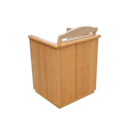 سونای سنتی نیم بدنه مادون قرمز کابین قابل حمل یک نفره 0.9kw برای خانه